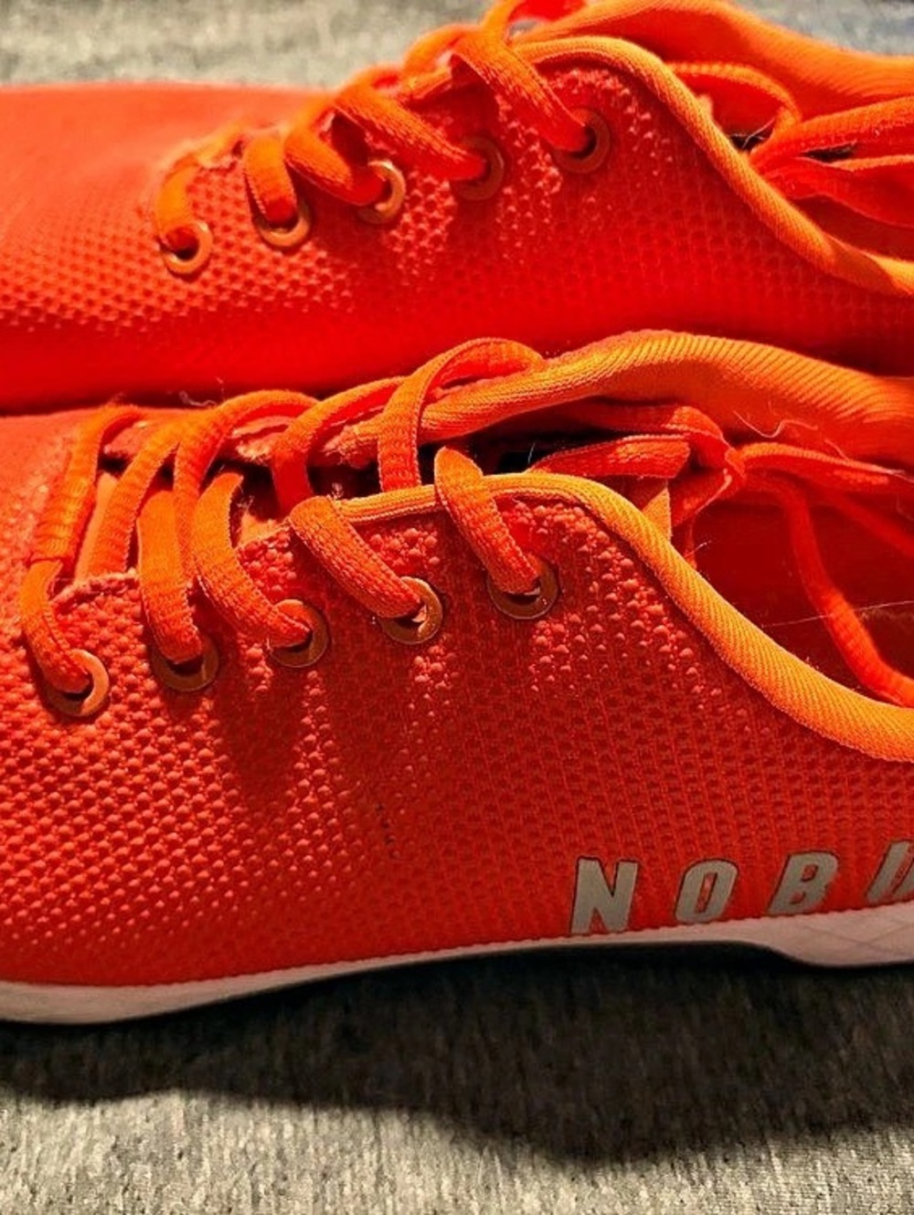 NOBULL Tomato Trainer Orange Sneakers US 10